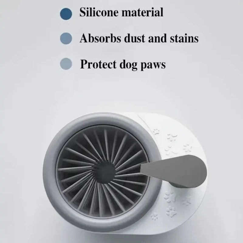 Pawrella Pet Automatic Paw Washer: The Ultimate 2-in-1 Paw Cleaner & Massager